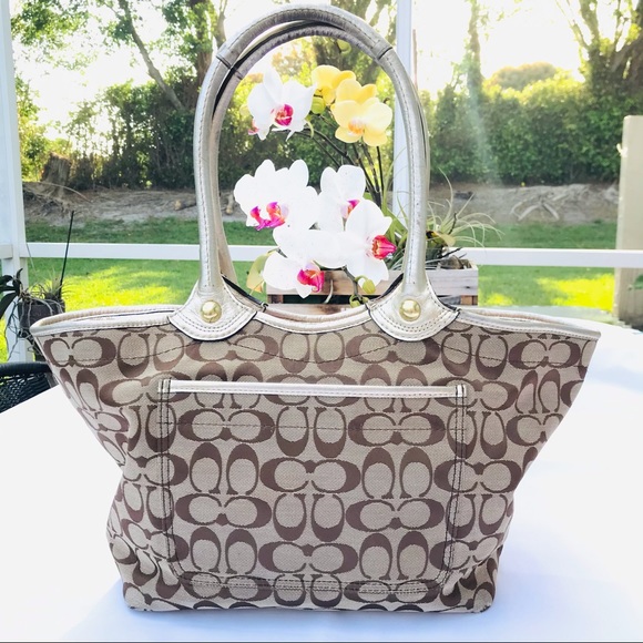 Coach authentic Signature Bleeker Floral bag - Picture 5 of 15